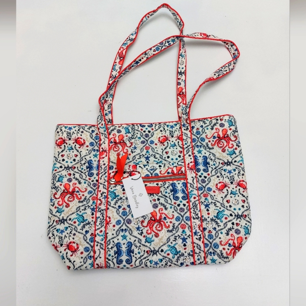 Small Vera Tote Sealife NWT